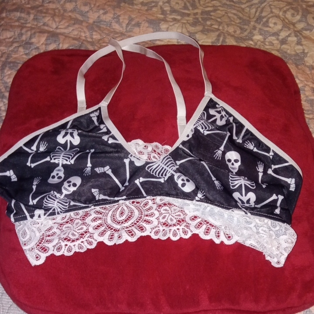Skull Bra Top
